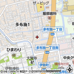 佐賀県佐賀市多布施1丁目4-4周辺の地図