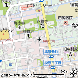 佐賀県佐賀市呉服元町10-7周辺の地図