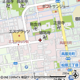 佐賀県佐賀市呉服元町5-15周辺の地図