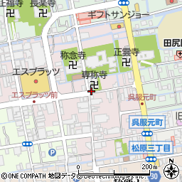 佐賀県佐賀市呉服元町6-8周辺の地図