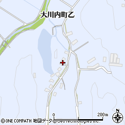 佐賀県伊万里市大川内町乙158周辺の地図