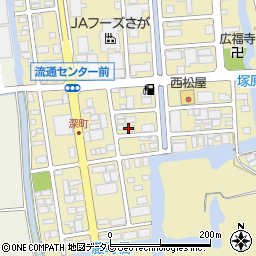 佐賀県佐賀市鍋島町八戸3173周辺の地図