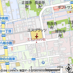 佐賀市交流センター　エスプラッツホール周辺の地図