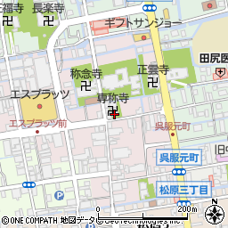 佐賀県佐賀市呉服元町6-6周辺の地図