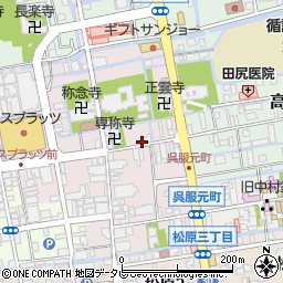 佐賀県佐賀市呉服元町6-2周辺の地図