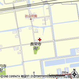 佐賀県小城市三日月町金田126周辺の地図