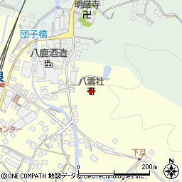 八雲社周辺の地図