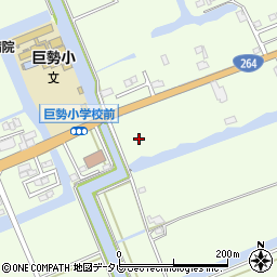 佐賀県佐賀市巨勢町周辺の地図