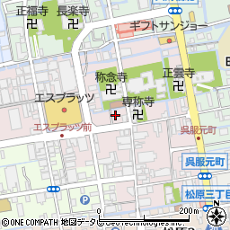 佐賀県佐賀市呉服元町5-17周辺の地図