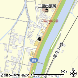 佐賀県伊万里市二里町大里乙3638周辺の地図