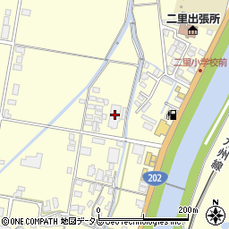 佐賀県伊万里市二里町大里乙3617周辺の地図