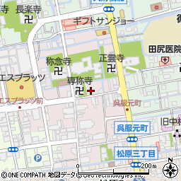 佐賀県佐賀市呉服元町6-3周辺の地図
