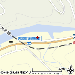 日田市天瀬公民館　体育館周辺の地図