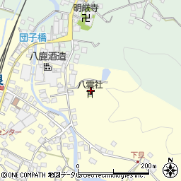 大分県玖珠郡九重町右田3384周辺の地図