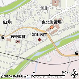 富山医院周辺の地図