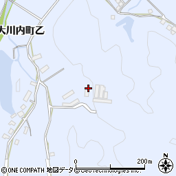 佐賀県伊万里市大川内町（甲市村）周辺の地図