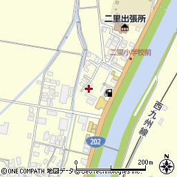 佐賀県伊万里市二里町大里乙3637周辺の地図