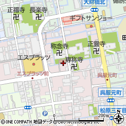 佐賀清光園周辺の地図