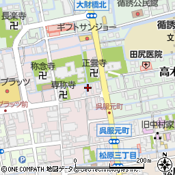 佐賀県佐賀市呉服元町11-40周辺の地図