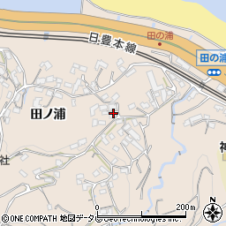 大分県大分市田ノ浦2458周辺の地図