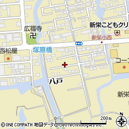 佐賀県佐賀市鍋島町八戸1138周辺の地図