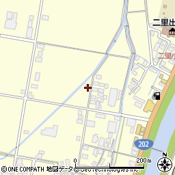 佐賀県伊万里市二里町大里乙3613周辺の地図