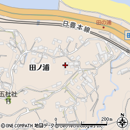 大分県大分市田ノ浦2462周辺の地図
