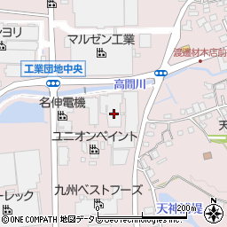 福岡県八女郡広川町日吉523-4周辺の地図