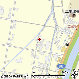 佐賀県伊万里市二里町大里乙3614周辺の地図