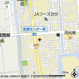 佐賀県佐賀市鍋島町八戸3144-1周辺の地図