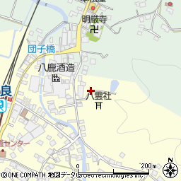 大分県玖珠郡九重町右田3386周辺の地図