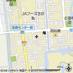 佐賀県佐賀市鍋島町八戸3176周辺の地図