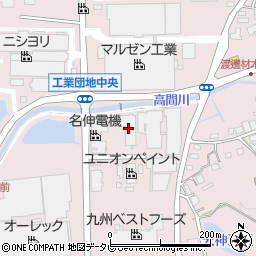 音羽電機工業株式会社周辺の地図