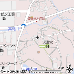 福岡県八女郡広川町日吉748周辺の地図