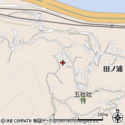 大分県大分市田ノ浦2698周辺の地図