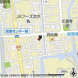 大和興産石油株式会社　車検センター周辺の地図