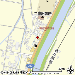 佐賀県伊万里市二里町大里乙3626周辺の地図