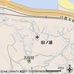 大分県大分市田ノ浦2431周辺の地図