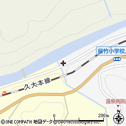 大分県日田市天瀬町赤岩1-4周辺の地図