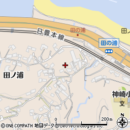 大分県大分市田ノ浦1890周辺の地図