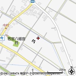 福岡県久留米市荒木町（今）周辺の地図