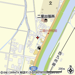佐賀県伊万里市二里町大里乙3635周辺の地図