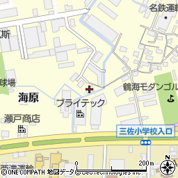 江藤運輸株式会社　整備工場周辺の地図