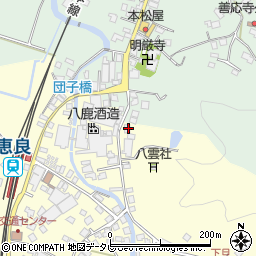 大分県玖珠郡九重町右田3372周辺の地図