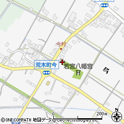 十三区公民館周辺の地図