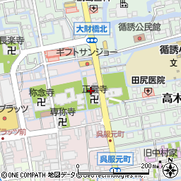 佐賀県佐賀市呉服元町11-27周辺の地図
