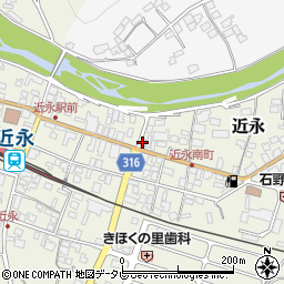 浅野理容店周辺の地図