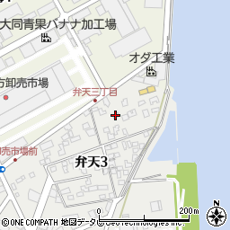 コーポ日名子周辺の地図