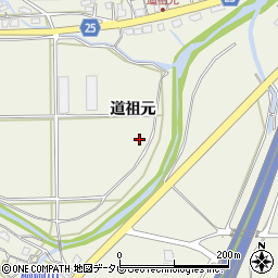 佐賀県多久市多久町道祖元周辺の地図