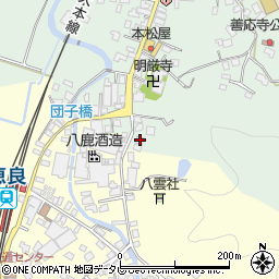 大分県玖珠郡九重町恵良588周辺の地図